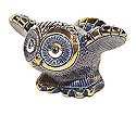 De Rosa Collections 1707 Blue Owl Baby Figurine