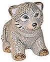 De Rosa Collections 1742 Wolf Baby Figurine