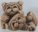 Artesania Rinconada 205 Bulldog Puppies Set of Two Figurine