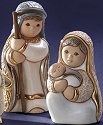 De Rosa Collections 3002 Joseph and Mary Figurines 2 Pieces