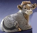 De Rosa Collections 3003 Ox Laying Down Figurine