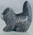 Artesania Rinconada 335B Blue Persian Kitten Cat Figurine