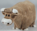 Artesania Rinconada 35 Cow Brown Figurine