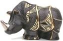 De Rosa Collections 439 Black Rhino Large Figure