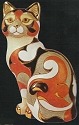 De Rosa Collections 445 Calico Cat Large Figure