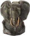 De Rosa Collections 464B Elephant Black Bust Ltd 400