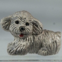 Artesania Rinconada 503A Otterhound Sitting Puppy Dog Figurine