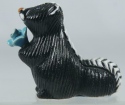 Artesania Rinconada 57A Skunk Baby with Blue Flower Figurine