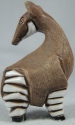 Artesania Rinconada 65-Okapi Okapi Congolese Giraffe Figurine