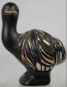 De Rosa Collections 700V Ostrich Black RARE Matte Finish Figurine