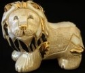 Artesania Rinconada 709L Lion RARE White on White Figurine