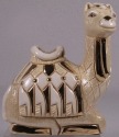 Artesania Rinconada 718L Camel RARE White on White Figurine