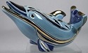 Artesania Rinconada 725 Dolphin Blue RARE Non US Figurine