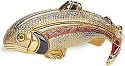 De Rosa Collections 740 Rainbow Trout Figurine