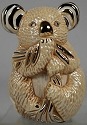 Artesania Rinconada 744L Koala RARE White on White Figurine