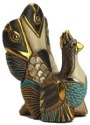 Artesania Rinconada 754 Peacock Figurine