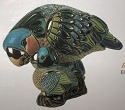 Artesania Rinconada 790 Parrot with Baby Figurine