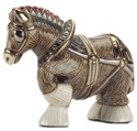 De Rosa Collections 792 Clydesdale Horse Figurine