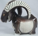 De Rosa Collections 810C Goat Large Argenta Figurine