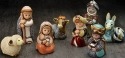 Artesania Rinconada 8Natvty Mary Baby Jesus Joseph Donkey Sheep Ox Melchior Caspar Balthazar