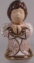 Artesania Rinconada A01W Angel Praying White Figurine