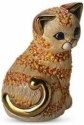 Artesania Rinconada B02O Orange Cat Figurine