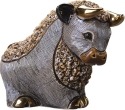 De Rosa Collections B07B Bull Black Figurine