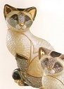 De Rosa Collections F122 Siamese Cat Sitting Figurine