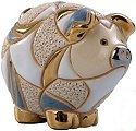 Artesania Rinconada F130 Striped Pig Figurine