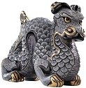 De Rosa Collections F144 Chinese Dragon Blue Figurine