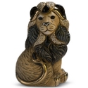 Artesania Rinconada F151RD Lion Sitting Figurine