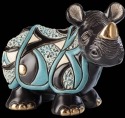 De Rosa Collections F164 Javan Rhino Figurine