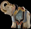 De Rosa Collections F168 Jaipur Elephant Adult Figurine
