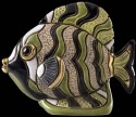 Artesania Rinconada F169 Sailfin Tang Fish Adult