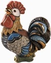 De Rosa Collections F175 Rooster Cochin Blue Figurine