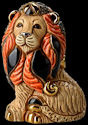 De Rosa Collections F188 Barbary Lion Figurine