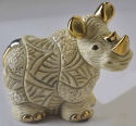 Artesania Rinconada F220 White Rhino Figurine