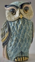 De Rosa Collections F221 Turquoise Owl Figurine