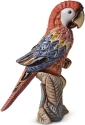 De Rosa Collections F228R Red Parrot Figurine