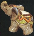 Artesania Rinconada F307 Indian Elephant Baby I Figurine