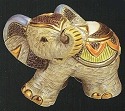 De Rosa Collections F308 Indian Elephant Baby II Figurine