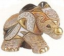 Artesania Rinconada F321 African Elephant Baby Figurine