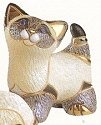 Artesania Rinconada F322A Siamese Kitten Standing Figurine