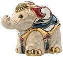 De Rosa Collections F331 Elephant Baby White Figurine
