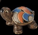 De Rosa Collections F361 Mediterranean Turtle Baby Figurine