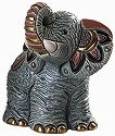 De Rosa Collections F374 Samburu Elephant Baby Figurine