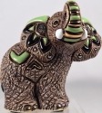 De Rosa Collections F374G Samburu Elephant Baby Figurine