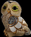 De Rosa Collections F385B Winter Owl Baby II Figurine