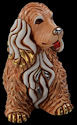 De Rosa Collections F390 Cocker Spaniel Dog Baby Figurine