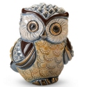 De Rosa Collections F405RD Long Eared Owl Baby Figurine